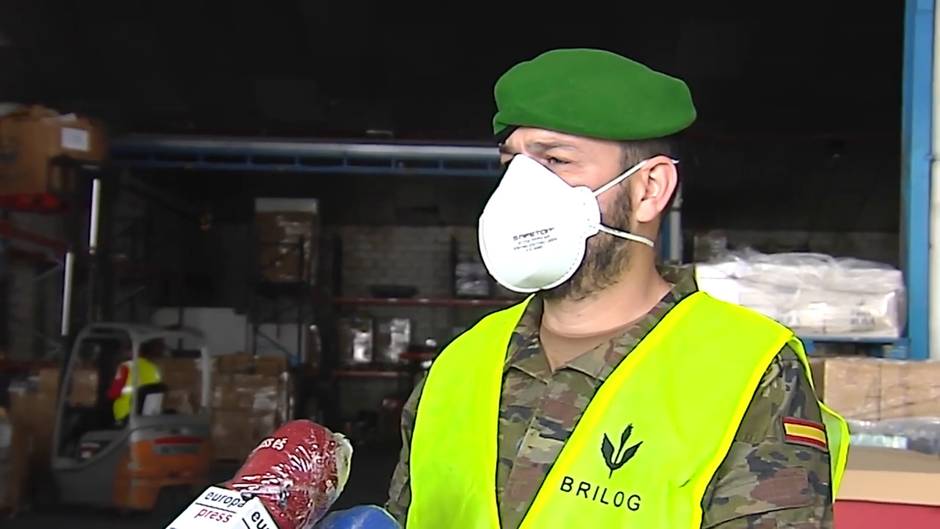 Militares de AALOG21 (Sevilla) emocionados por su trabajo