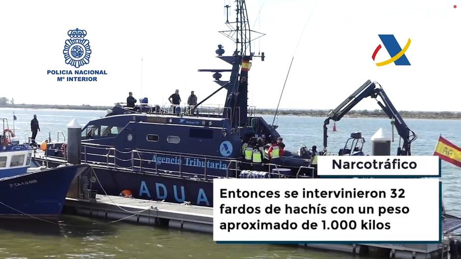 Doce detenidos en Huelva y Sevilla por introducir hachis desde Marruecos