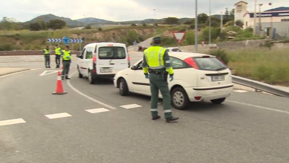 La Guardia Civil realiza controles de cara al puente de mayo