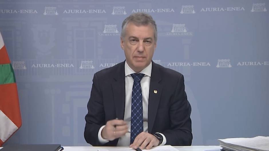 Urkullu reclama formalmente a Sánchez que se replantee el Estado de alarma