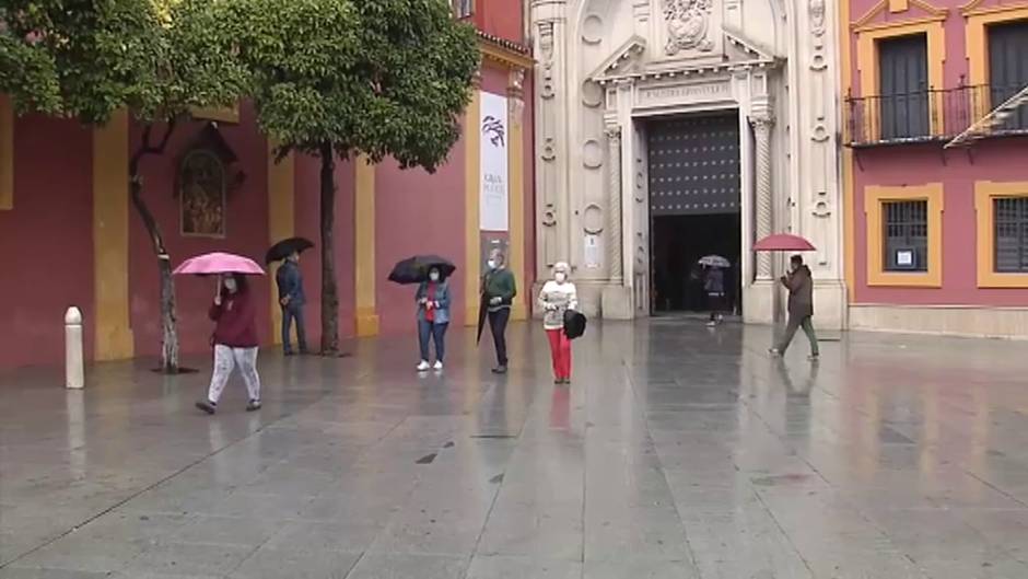 Ansiadas visitas al Jesús del Gran Poder