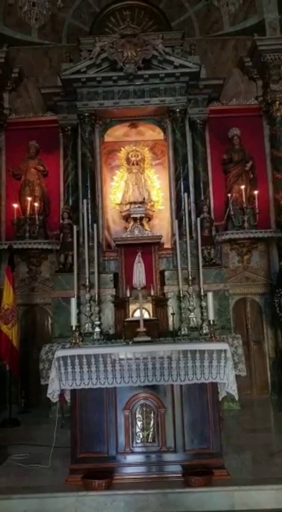 Fase 1 de la desescalada en Cádiz: reapertura de la iglesia de la Palma de Cádiz tras el confinamiento