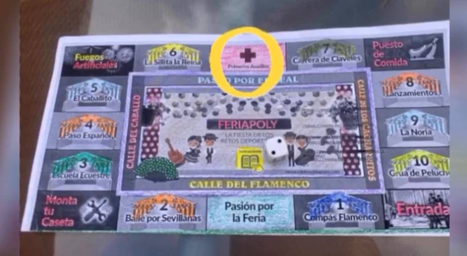 Un monopoli de la feria para los niños