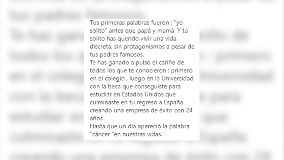 Ana Obregón recuerda a su hijo Álex: "Te echo insoportablemente de menos"