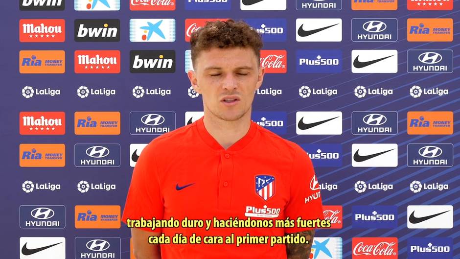 Trippier: "El equipo está ilusionado, es importante comenzar con fuerza"