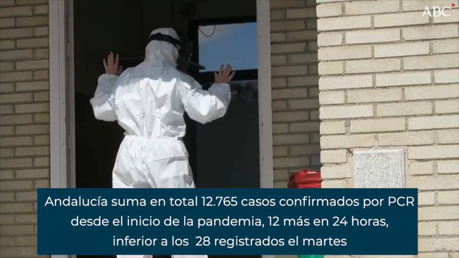 Andalucía registra un solo fallecido en 24 horas por Covid-19 y hay 19 muertos que no computan para Sanidad