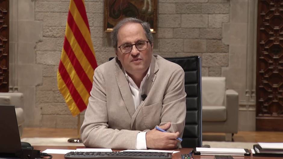 Torra hará "responsable" al Gobierno de "asfixiar a Cataluña" si no rectifica