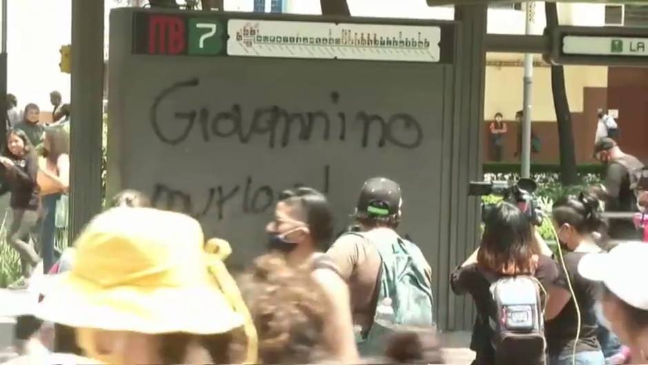 Quinta jornada de disturbios en México por las protestas contra la violencia policial