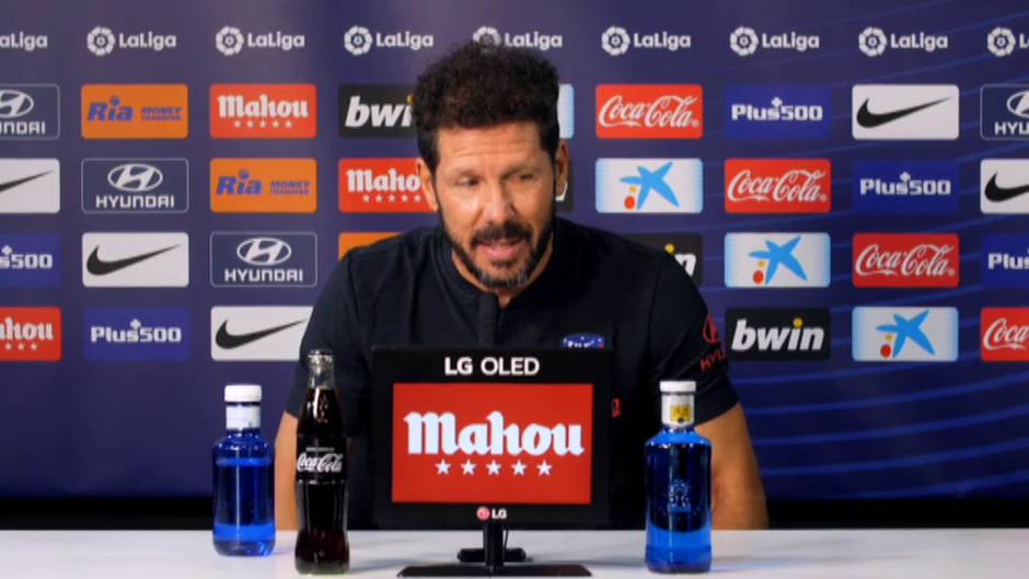 Simeone: "Me preocupa todo, porque vamos a entrar en terreno desconocido"