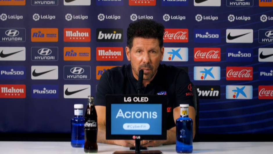 Simeone sobre Thomas: "Es un jugador tan importante que lo buscan los mejores equipos de Europa"