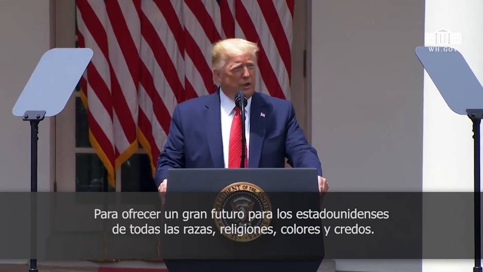 Trump reforma el protocolo policial con una orden ejecutiva