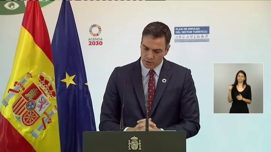 Pedro Sánchez: "Vamos a afrontar la recuperación económica unidos"