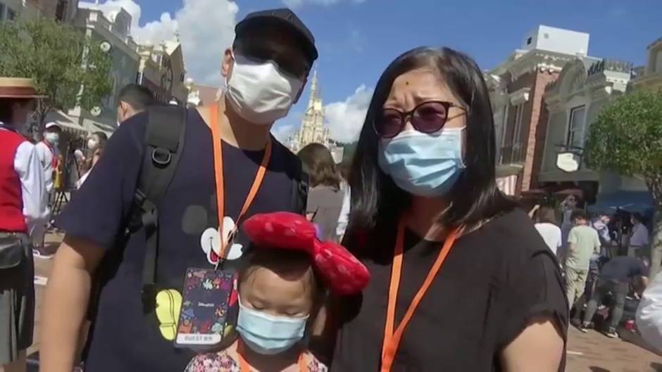 Disneyland Hong Kong reabre tras seis meses cerrado por la pandemia de coronavirus