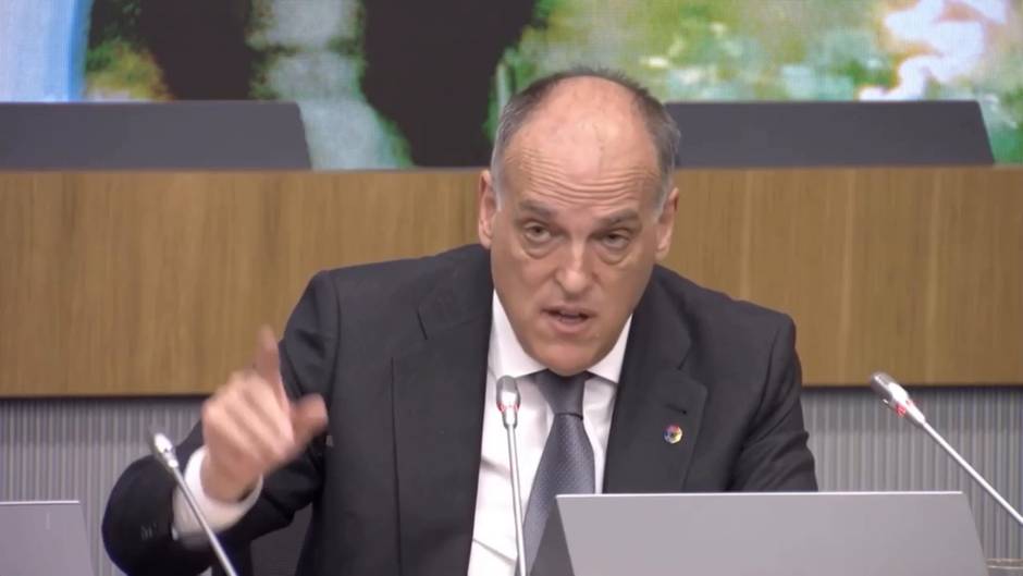 Tebas dice que "tratamiento fiscal" a futbolistas provoca "huída de talento"