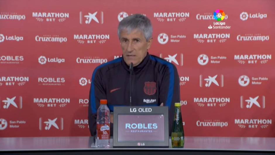 Lopetegui: "Hemos podido ganar al Barça, hemos tenido más ocasiones que ellos"