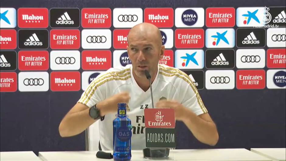 Zidane: "Yo no le voy a decir nunca a un jugador lo que tiene que decir"
