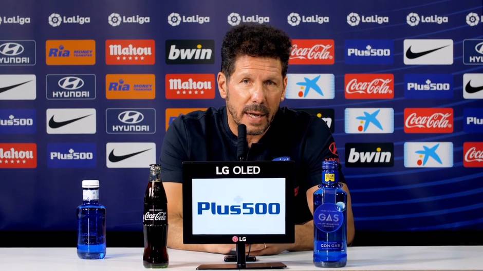 Simeone: "A partir de ganar todas las visiones siempre son más optimistas"