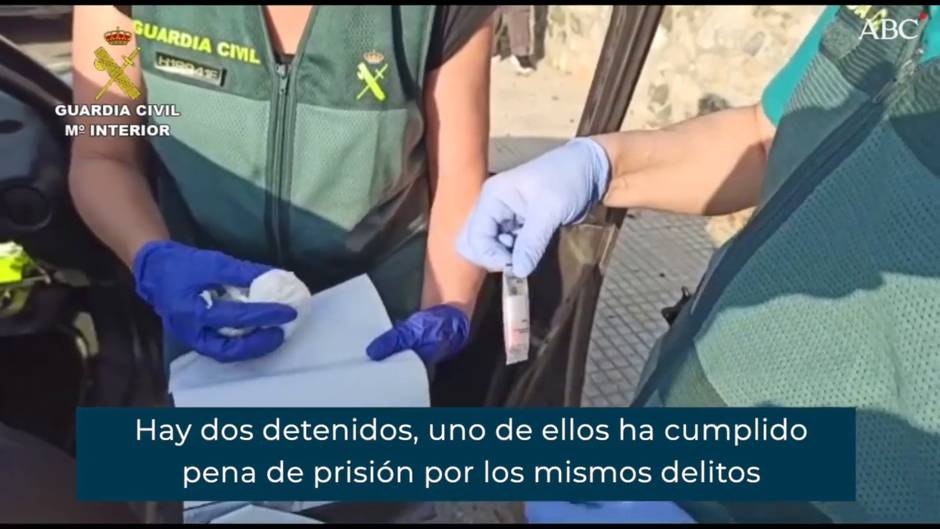 La Guardia Civil desmantela en Burguillos por tercera vez un punto de venta de droga