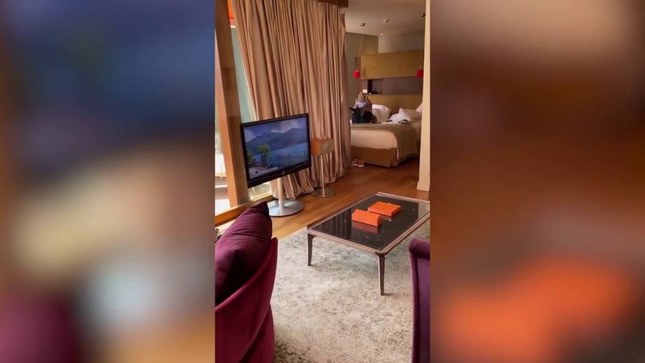 Chiara Ferragni ensaya una coreografía y disfruta del lago de Como