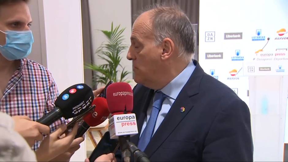 Tebas: "Tenemos que preparar un protocolo para cuando se vuelva"