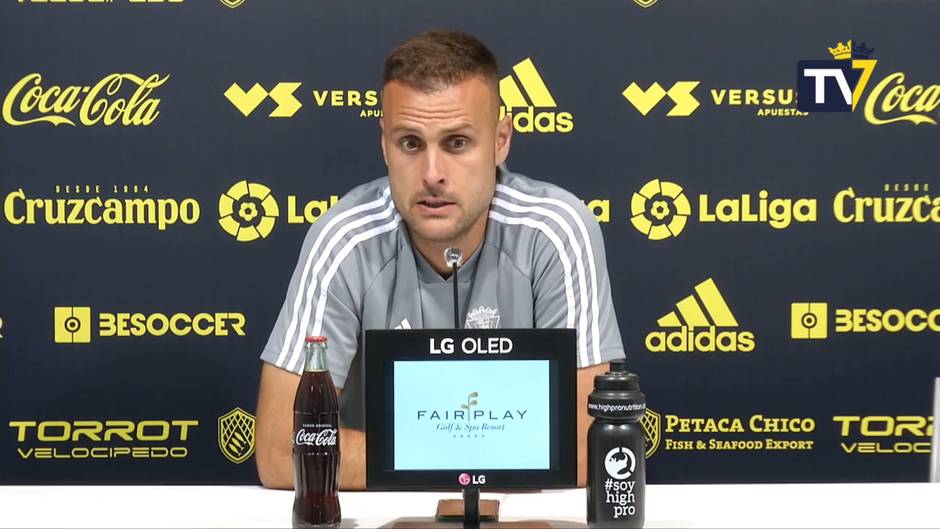 Juan Cala habla del partido ante el Oviedo