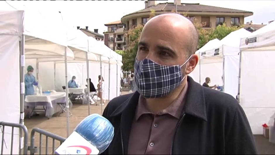 Pruebas masivas en la localidad guipuzcoana de Ordizia para frenar el brote detectado en un bar