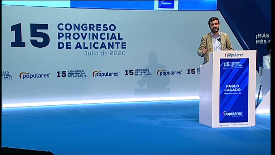 Casado: "Pedro Sánchez no se puede lavar las manos con estos rebrotes"