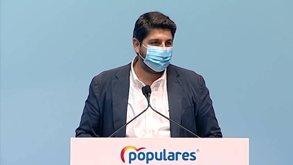 López Miras cree que España necesita un gobierno del PP para hacer frente a la crisis