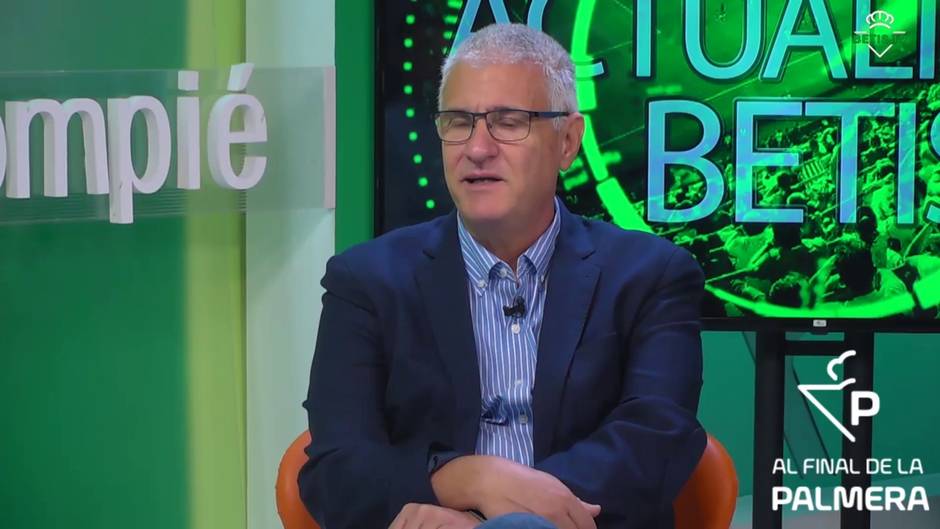 Antonio Cordón, director general deportivo del Betis: "He venido a despertar a un gigante dormido"