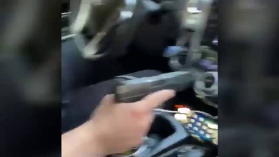 Atraco a mano armada en el supermercado