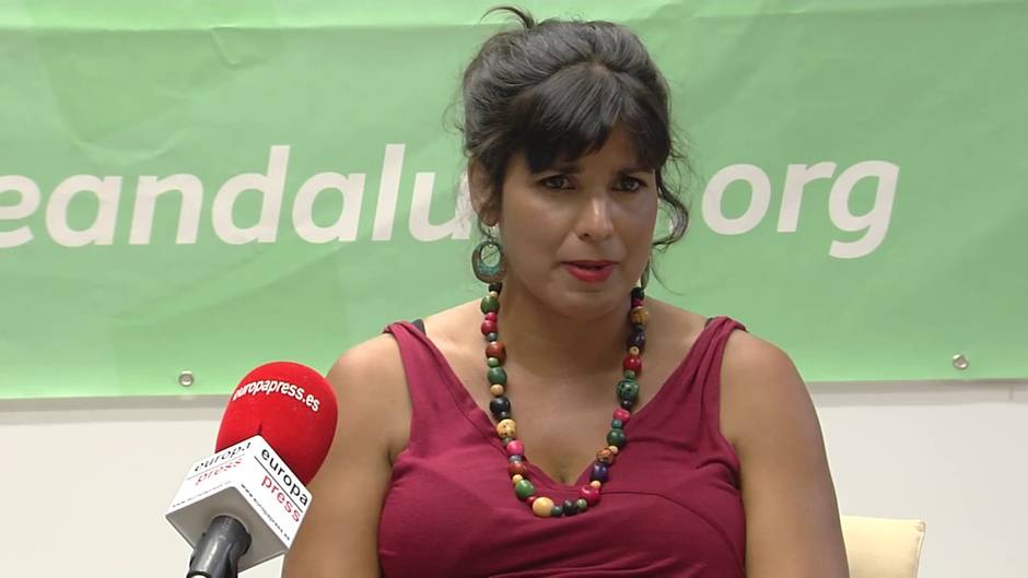 Teresa Rodríguez acusa a Vox de "hacer ruido" con la moción