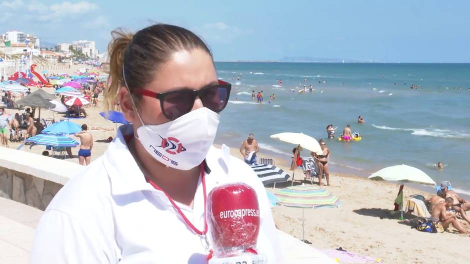 Piles prohíbe los paseos por la orilla de la playa durante 5 horas