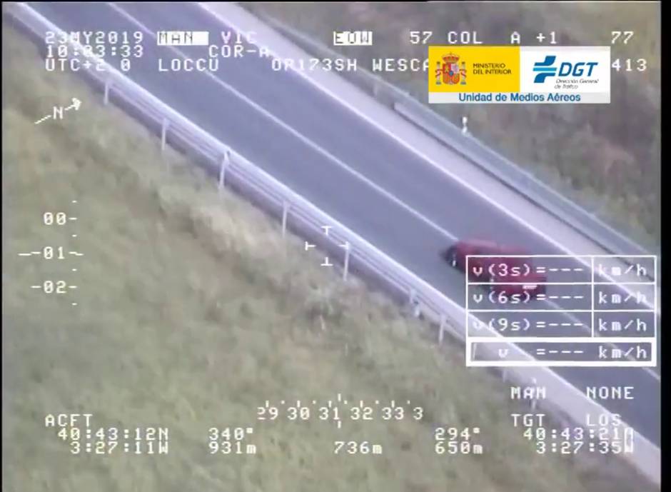 Invasión del carril contrario