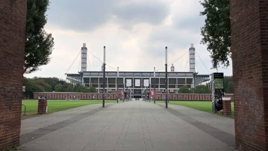 El Paul Janes Stadion, donde el Sevilla FC se ha estado ejercitando en Alemania