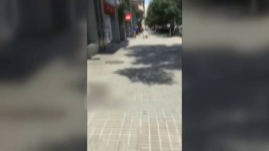 70 mil euros volando por las calles de Barcelona