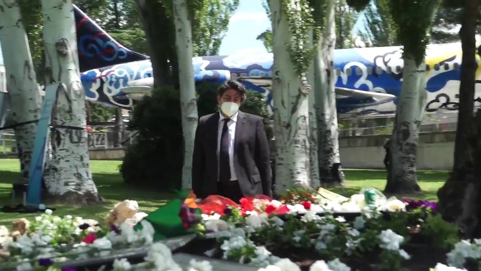 Homenaje a las víctimas del accidente de Spanair en su 12º aniversario