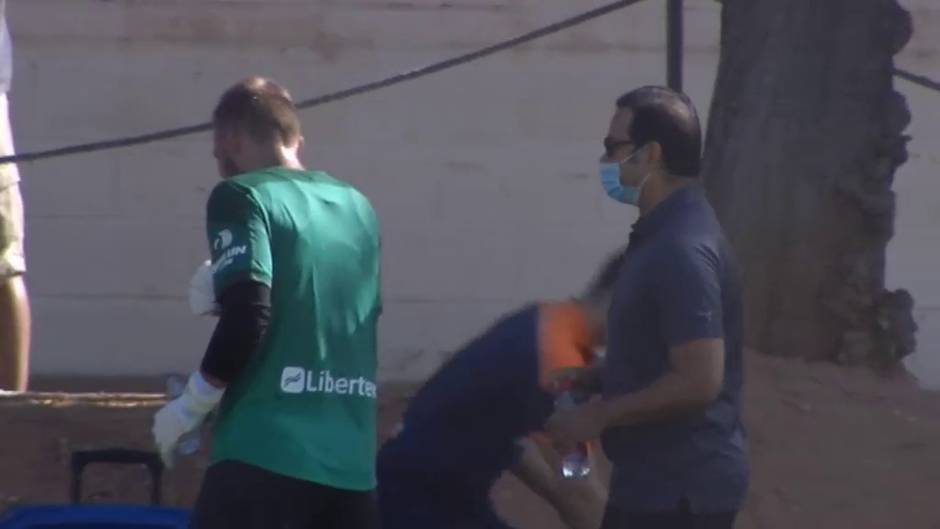 Murthy se reúne con los jugadores en Paterna antes del entrenamiento