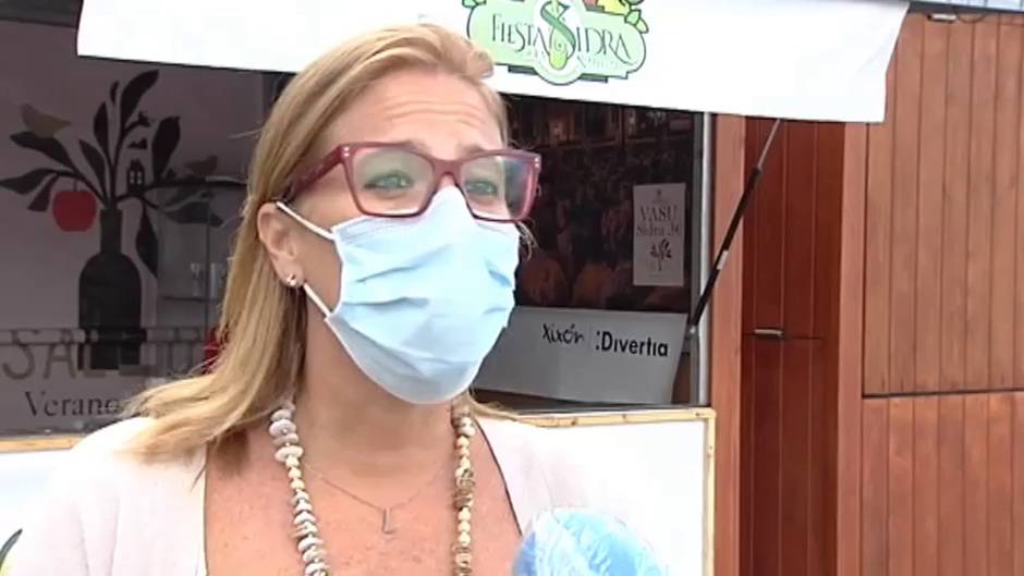 Los asturianos disfrutan de una anómala Fiesta de la Sidra