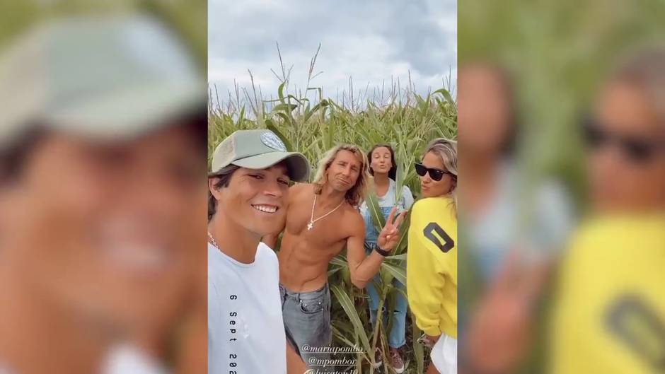 María Pombo y Pablo Castellano disfrutan de una escapada familiar