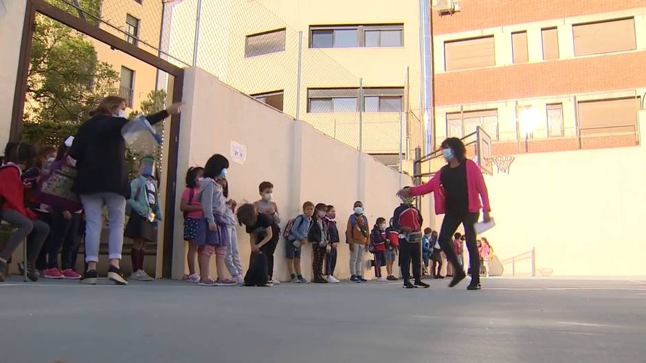 Así comienza el curso en el Colegio Fernando El Católico de Madrid