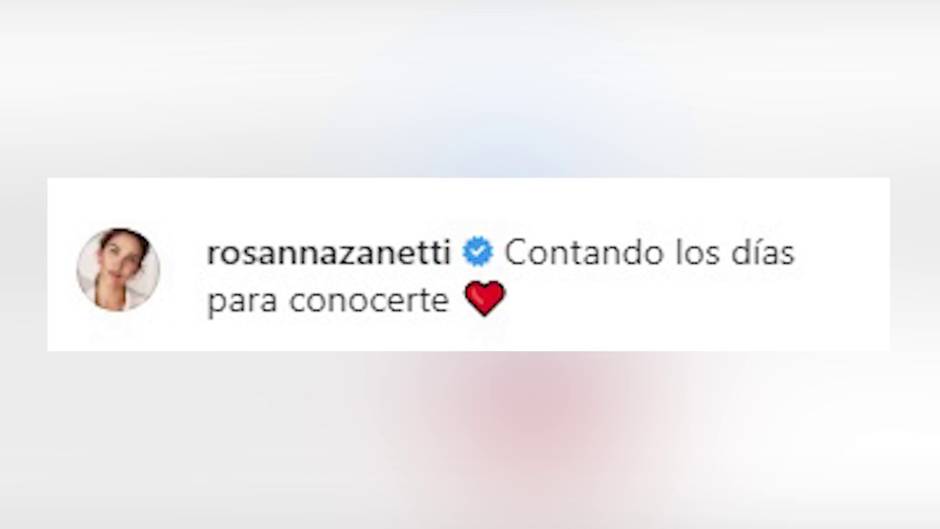 Zanetti "cuenta los días" para conocer a su próxima hija