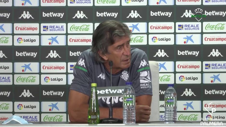 Pellegrini: "Mañana esperamos ver a Fekir en su mejor versión"