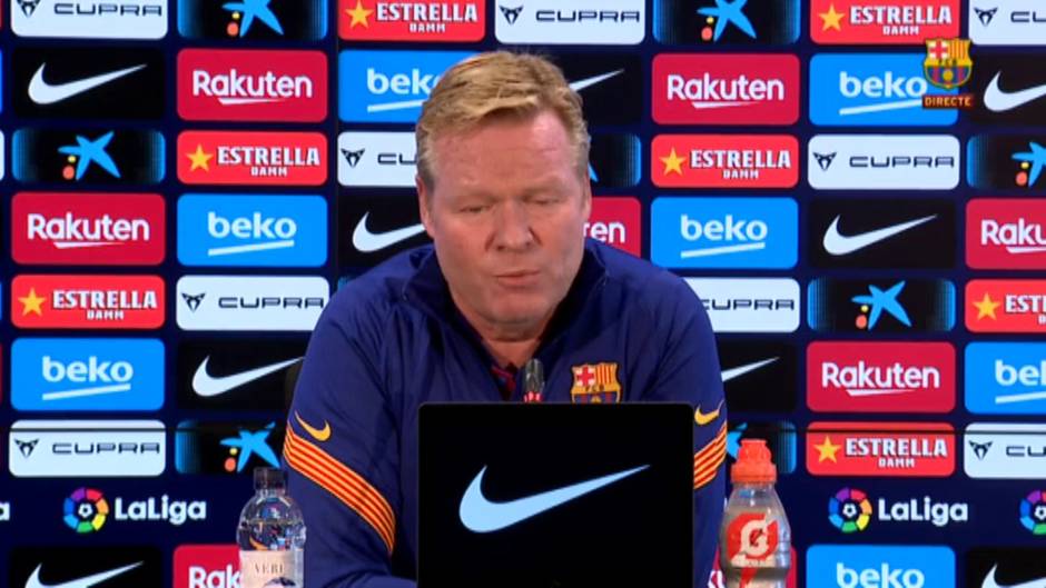 Koeman sobre Suárez: "Yo no soy el malo de la película"