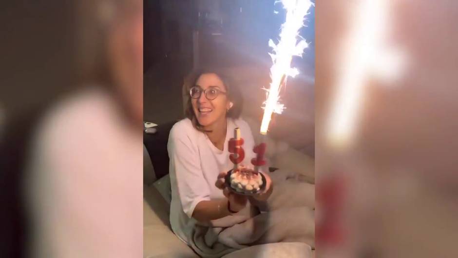 Paz Padilla disfruta junto a sus seres queridos