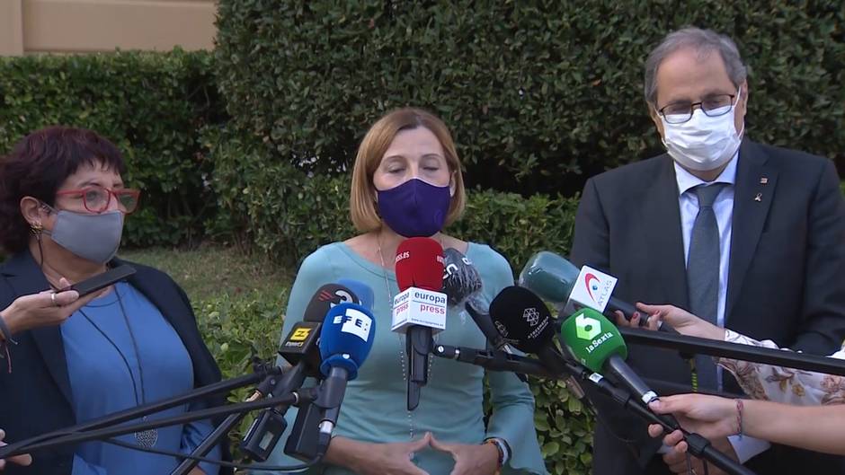 Forcadell y Bassa piden una ley de amnistía al Gobierno