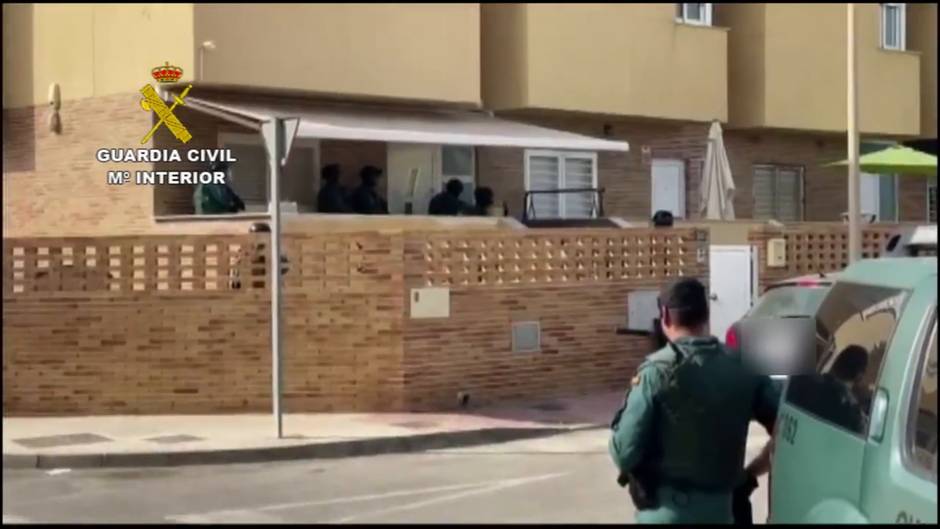 La Guardia Civil bloquea once inmuebles de narcos e incauta cuatro toneladas de hachís