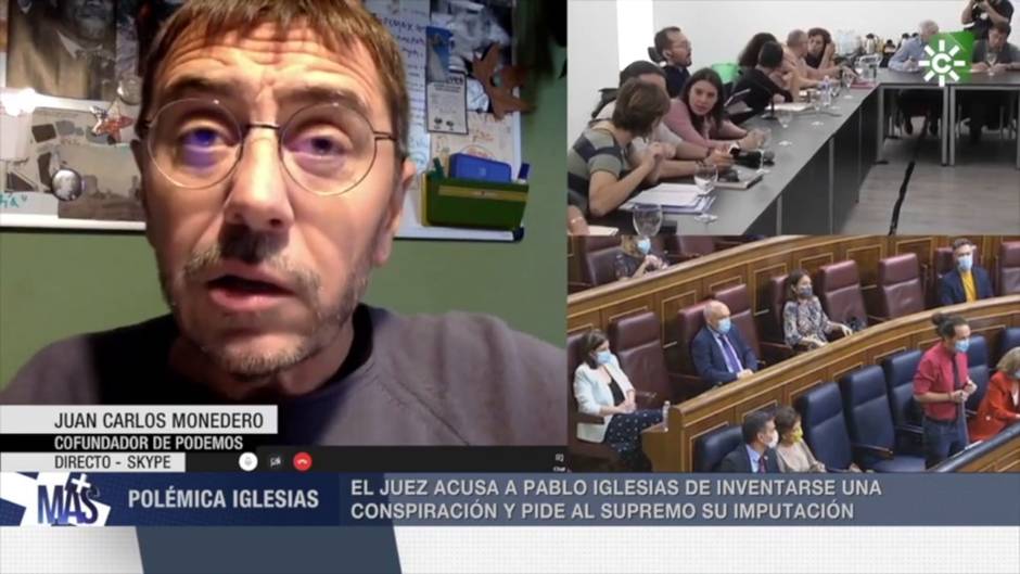 Intervención de Juan Carlos Monedero en Canal Sur