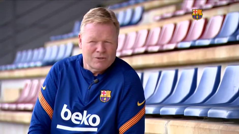 Koeman destaca la actitud de Messi: "Es un ganador, por eso es el capitán"