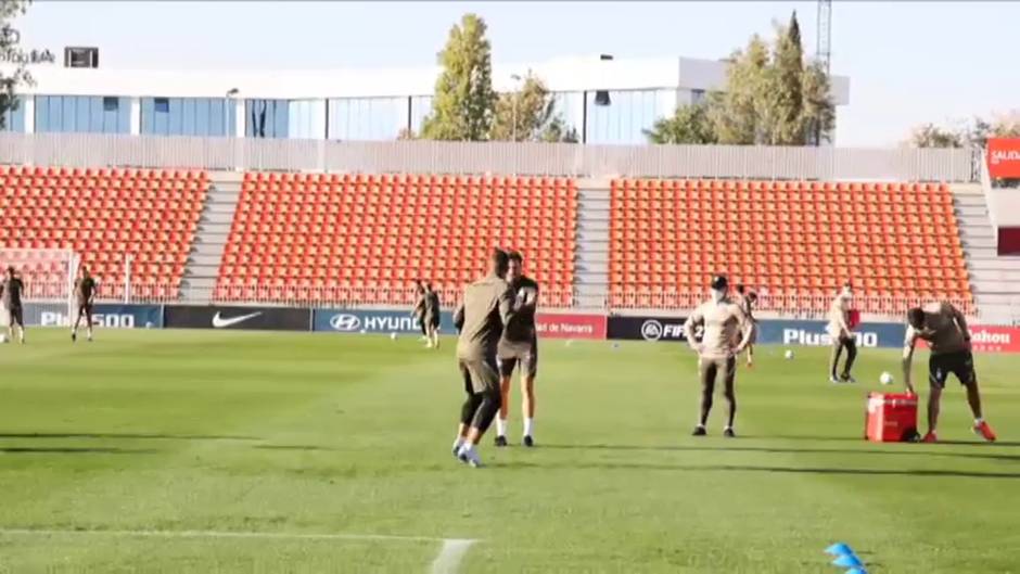 El Atlético sigue preparando los partidos ante Celta y Bayern posteriores al parón de selecciones