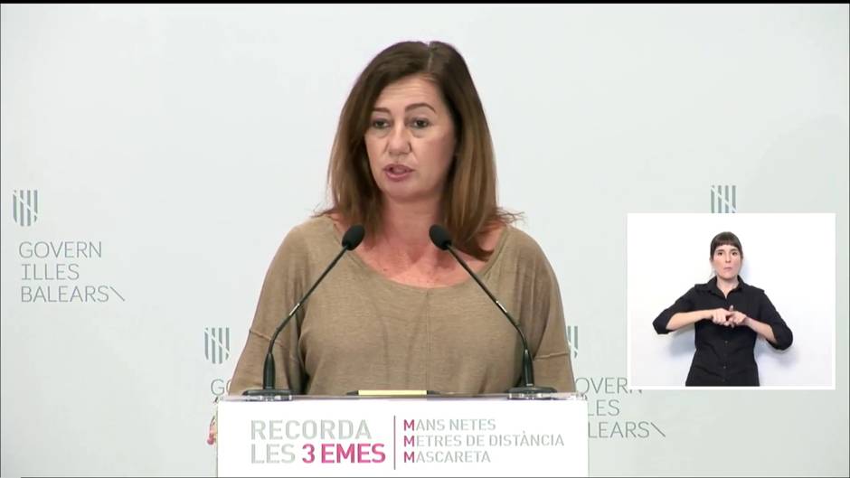 Armengol pide disculpas a la población por la polémica generada entorno a su persona